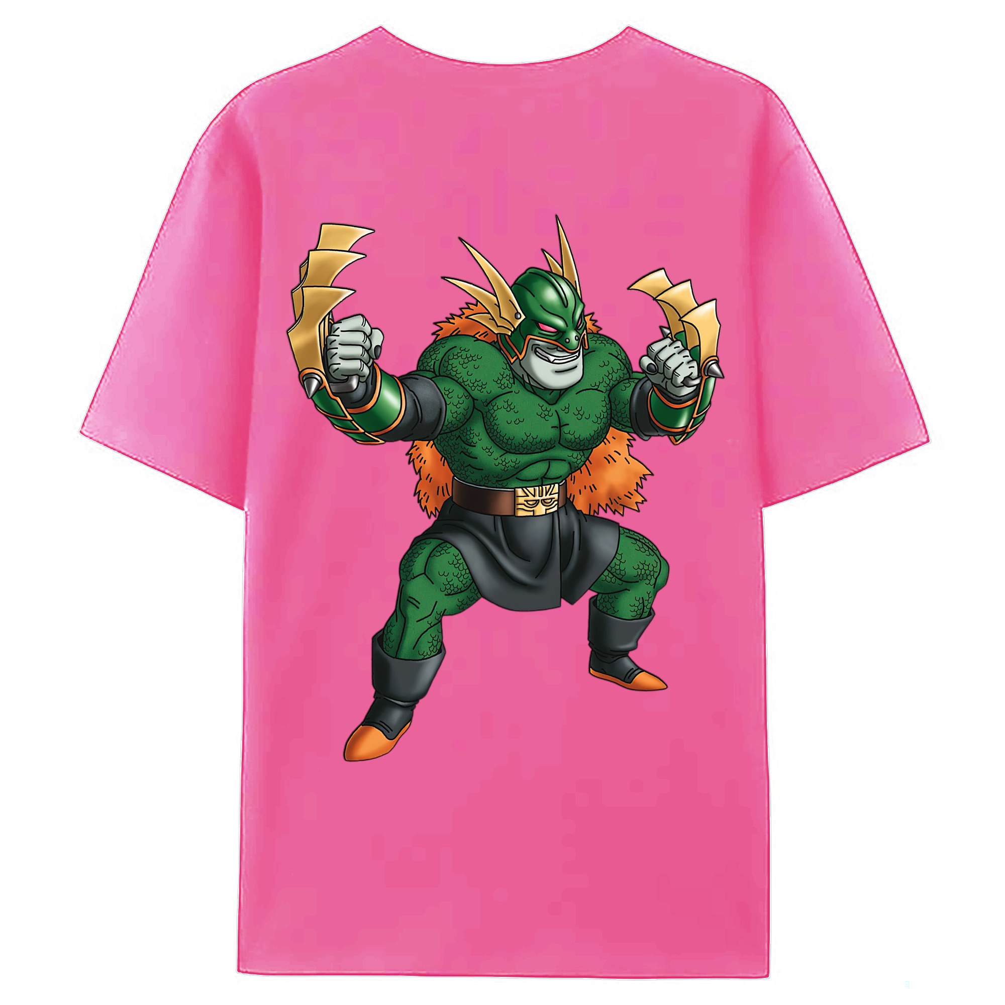 （画像用） ドラゴンクエスト Doragon Kuesuto Dragon Quest レディース半袖Tシャツ(バックプリント)